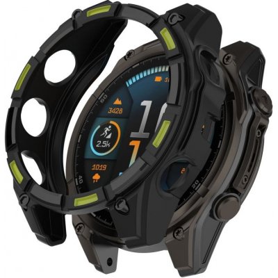 VSECHNONAMOBIL 107808 TPU HALF COVER Kryt pro Garmin Tactix 8 AMOLED 51mm černo-zelený – Zboží Živě