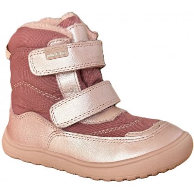 Protetika Nut Pink dětské barefoot zimní boty růžové – Zboží Dáma
