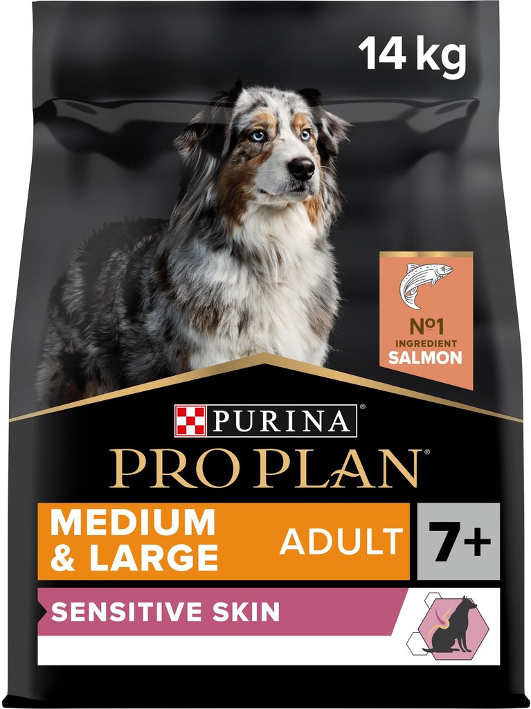 Pro Plan Medium & Large Adult 7+ Sensitive Skin losos 14 kg