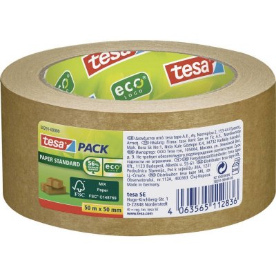 Tesa Paper Standard hnědá 50 mm x 50 m – Zboží Živě