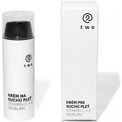 Two Cosmetics Krém na suchou pleť s vitamíny C,E a skvalenem 50 ml – Zboží Mobilmania