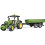 Bruder 2108 Traktor John Deere 5115 M s valníkem – Zboží Mobilmania