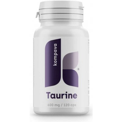 Kompava Taurin 600 mg 120 kapslí – Zboží Mobilmania