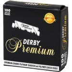 Derby Premium Blades 06160 náhradní žiletky poloviční čepel 100 ks – Hledejceny.cz