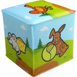 Teddies Kostka Moje první zvířátka 7x7cm 4ks