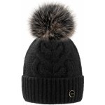Fashionweek dámská čepice s bambulí Wool Alice černá – Hledejceny.cz