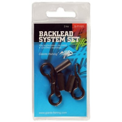 Giants Fishing Backlead System Kompletní klip na zátěž 3 ks – Zboží Dáma