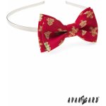 Avantgard Čelenka s motýlkem 756-19101 Červená/perníček – Sleviste.cz