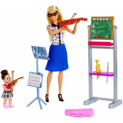 Barbie Houslistka Povolání herní set s panenkou – Hledejceny.cz