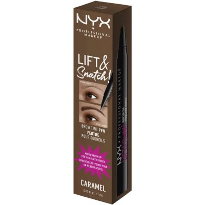 NYX Professional Makeup Lift&Snatch Brow Tint Pen fix na obočí 05 Caramel 1 ml – Zboží Dáma
