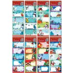 Anděl Samolepicí jmenovky na dárky - s ražbou - 5 ks - 1220 – Zboží Mobilmania