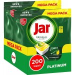 Jar Original Lemon kapsle do myčky 200 ks – HobbyKompas.cz