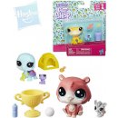 Hasbro Littlest Pet Shop Maminka s miminkem a doplňky Trip Hamston a Molly Mouseby