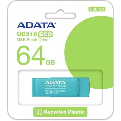 ADATA UC310 ECO 64GB UC310E-64G-RGN – Zboží Mobilmania