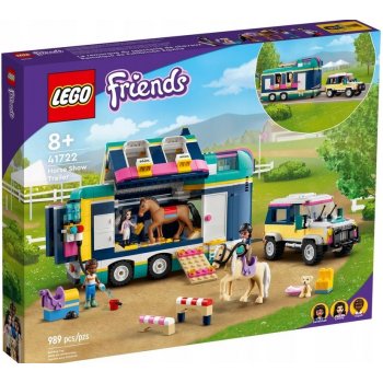 LEGO® Friends 41722 Auto s přívěsem pro koně