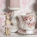 Dekorace králičí dívka v sukýnce 7*6*14 cm – Hledejceny.cz