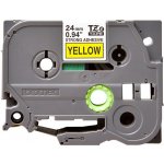Brother - TZe-S651 žlutá / černá 24 mm – Zboží Dáma