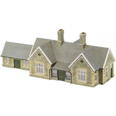 Hornby Budova pro modelovou železnici HORNBY R9836 Granite Station Buiding CF_35-R9836 – Zboží Dáma