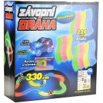 WIKY Závodní dráha svítící s autíčkem 330 cm – Zboží Dáma