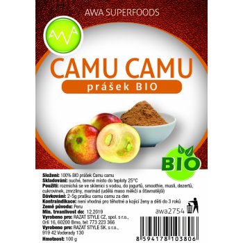 AWA superfoods Camu Camu prášek BIO 100 g