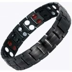 Steel Edge Magnetický náramek z chirurgické oceli WJHB717 Černá – Sleviste.cz