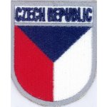Nášivka: CZECH REPUBLIC [pavéza] | barevná – Sleviste.cz