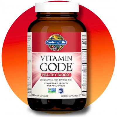 Garden of Life Vitamín Healthy Blood Raw 60 kapslí – Hledejceny.cz