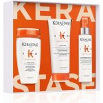 Kérastase Nutritive Vánoční Sada šampon Bain Satin 250 ml + péče 250 ml + termoochranná péče 150 ml – Hledejceny.cz