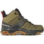 Salomon X Ultra 4 Mid Wide Gtx M L41739900 deep lichen green peat kelp – Hledejceny.cz