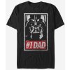 Pánské Tričko Zoot.Fan pánské tričko Star Wars Obey Dad černé