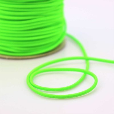 Pro Háčkování Guma kulatá 3 mm neon zelená – Zbozi.Blesk.cz