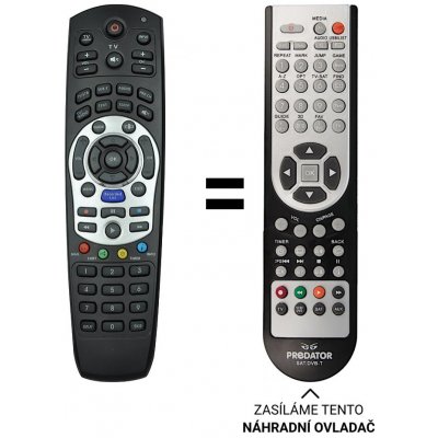 Dálkový ovladač Predátor Kaon KSC-S660HD PVR – Hledejceny.cz