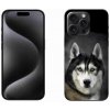 Pouzdro a kryt na mobilní telefon Apple mmCase Gelové iPhone 15 Pro Max - husky