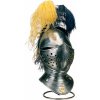 Karnevalový kostým Marto Windlass Burgundská přilba zdobená leptem, 16. stol