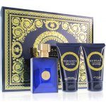 Versace Dylan Blue pro muže EDT 50 ml + balzám po holení 50 ml + sprchový gel 50 ml dárková sada – Zboží Mobilmania