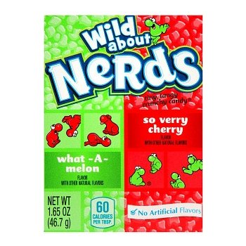 Wonka Nerds Meloun a Třešně 46 g