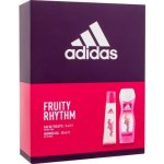 Adidas Fruity Rhythm Woman EDT 75 ml + sprchový gel 250 ml dárková sada – Zboží Mobilmania