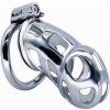 Slave4master Cobra Metal Chastity Cage M, kovový pás cudnosti pro muže