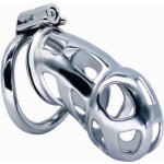 Slave4master Cobra Metal Chastity Cage M, kovový pás cudnosti pro muže – Zboží Mobilmania