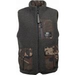 Nash Vesta Zero Tolerance Sherpa Fleece Reversible Body Warmer – Zboží Dáma