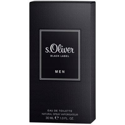 S.Oliver Black Label toaletní voda pánská 30 ml – Zboží Mobilmania