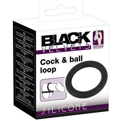 Silicone Cock and Ball Loop Silikonový kroužek na penis a přes varlata