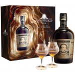 Diplomatico SELECCION DE Familia 43% 0,7 l (darkové balení 2 sklenice) – Zboží Dáma