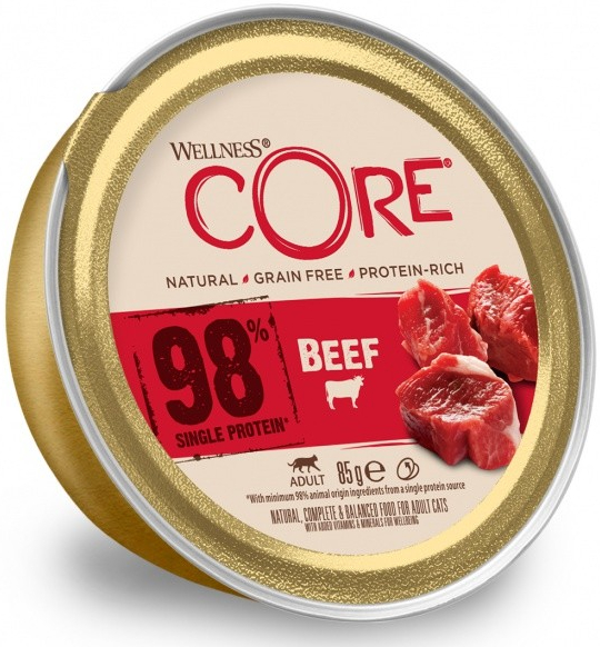 WEL WC CORE 98% Hovězí receptura 85 g