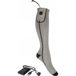 HKM Podkolenky Keep Warm Style s integrovaným vyhříváním grey black – Zboží Dáma