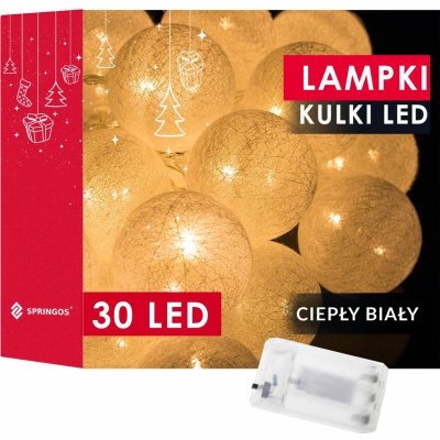 Springos Vánoční osvětlení CL0049 30 LED – Hledejceny.cz