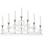 Markslöjd 705965 Vánoční svícen NIGHTFALL 7xE10 3W 230V bílá ML1359 – Sleviste.cz