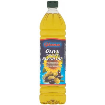 Giana Olej slunečnicový a olivový z pokrutin 1000 ml