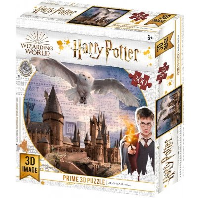 PRIME 3D Harry Potter: Bradavická škola čar a kouzel 3D 300 dílků