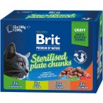 Brit Premium Cat Sterilised Liver 12 x 100 g – Hledejceny.cz